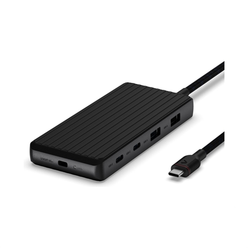 Unisynk 9 Port USB-C Hub 100W Black